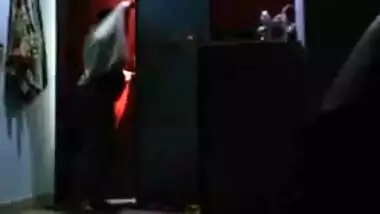 Perverted stud likes to jerk off watching porn videos of Indian landlady