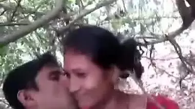 Desi Bhabhi in red sari takes Devar 's XXX boner in hand and jerks off