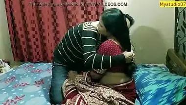 Indian xxx milf bhabhi real sex with husband close friend! Clear hindi audio