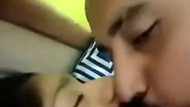 Big guy enjoys romantic sex with his cute GF