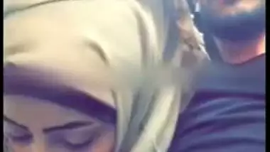 Short Desi mms clip of Indian gal caught sucking lover's dick in car