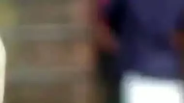 Dehati sex video of south Indian lovers captured outdoor by a peeping on mms xxx