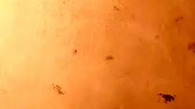 Hot Desi slut from the village shows tits and plays with XXX slit