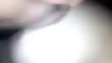 Horny Desi chick has her XXX muff nailed in darkness by ex-lover