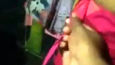 Cute sexy Bengali wife striptease show