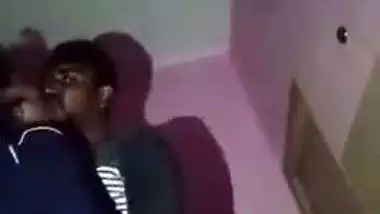 Horny Desi XXX lovers enjoying sex on cam at night time MMS