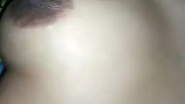 Today Exclusive- Sexy Figure Wife Boob And Pussy Record By Hubby Part 1