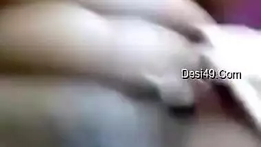 Today Exclusive- Cute Desi Girl Showing Her Boobs And Pussy On Video Call Part 1