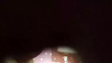 Mom bathing caught through hole by horny son