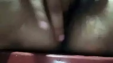 Village wife selfie naked boobs and hairy pussy show