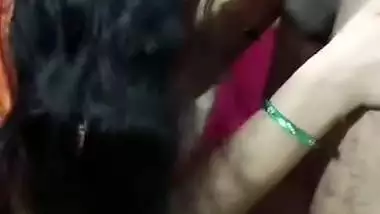 Puneri wife gives an Indian blowjob on Diwali