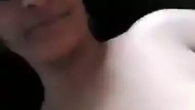 Big boobed Indian aunty naked solo