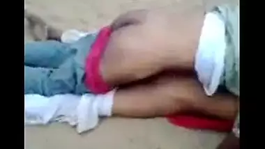 Brand new scandal outdoor sex mms clip of village couple