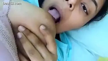 Beautiful Horny Desi Girl Pussy fingering Getting Orgasm with Loud Moaning