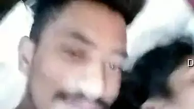 Desi young lover recorded before sex in hotel room