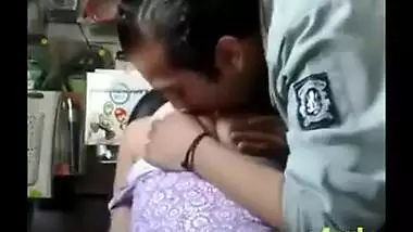 Sex mms of an amateur store girl having fun with the manager