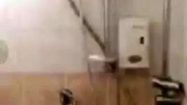 Big-boobied Desi girl had great idea to film herself in the shower