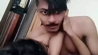 Indian sex of a naughty guy with his hot, young GF