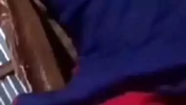 Sexy village girl stripping her kameez and exposing boobs