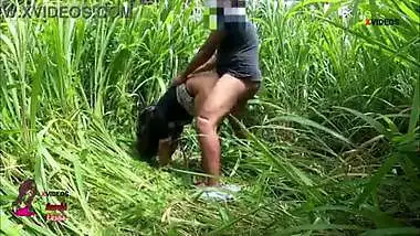 Indian Aunty risky public Fucked by Neighbor boy on the forest