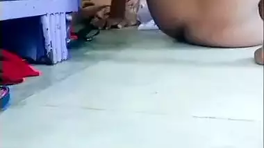 The man fucks his cousin hard in the Telugu porn