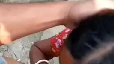 Outdoor XXX coupling with sful Desi slut who likes to suck dick