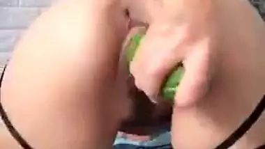 Nastiest vegetable and sex toys Indian sex videos