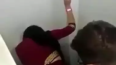 Indian Wife’s Ass Fucked In Toilet