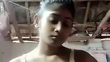 XXX video of Desi slut who takes clothes off item by item on camera