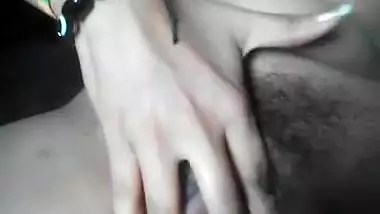 Model with natural breasts wants sex when she touches nipples and twat