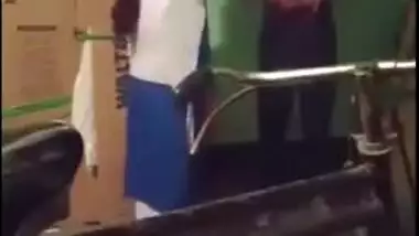 Desi MMS sex - teacher fuck coed In the warehouse for good grades