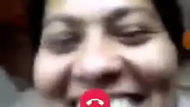 Indian slut shows her tits at online porn casting to get fake job