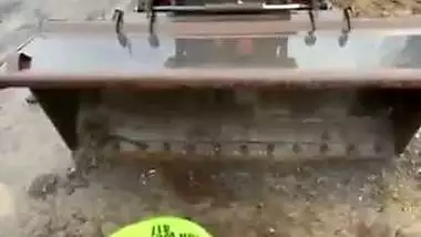 Construction Worker Getting Sucked by Engineering Student at Work Site Publicly