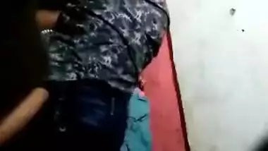 Neighbor comes to Desi slut to have XXX quickie with her on the bed