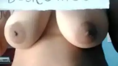 Indian Teen With Big Tits Showing Herself