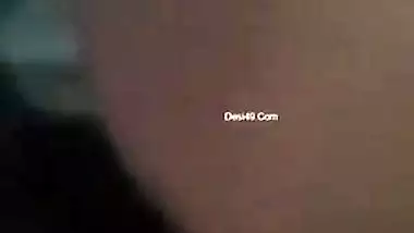 Man turns on looking at Desi's big XXX buns and starts filming them