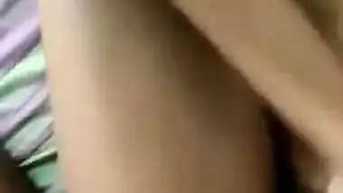 Sri Lankan Slim Cutie Getting Fucked So Deep and Her Face Reveals How Deep His BF’s Dick is Inside Her