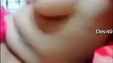 Slutty Desi wife undresses for XXX camera to reveal tits and ass