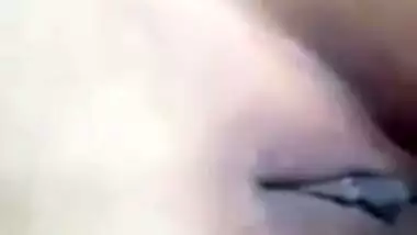Beautiful Desi XXX wife having fun on a live video call with her lover