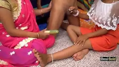 Bhabhi Fucked Hubby's Sister With Boyfriend || Best Indian Sex With Clear Hindi Audio