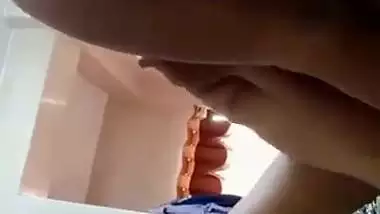 Condom worn fucking girlfriend pussy in hotel room