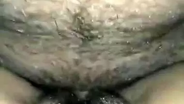 Desi chubby village Mom let's 20yo boy cum inside her pussy