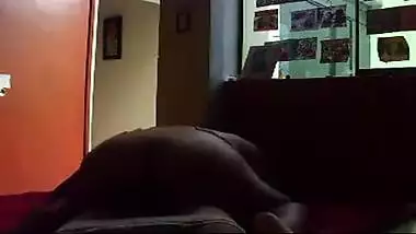 College guy enjoys hardcore sex with his big boobs maid