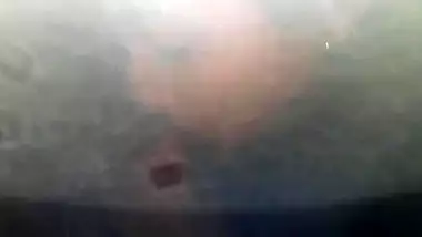 Beautiful girl giving blowjob outdoor when they gone for jungle trip