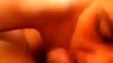 Point of view XXX video where Desi possessor of juicy tits sucks dick
