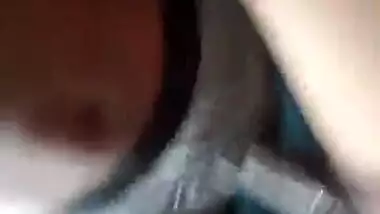 Hot sex video of a cuckold recording his GF taking a BBC