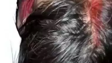 XXX lover makes an MMS video of him fucking the Desi chick's mouth