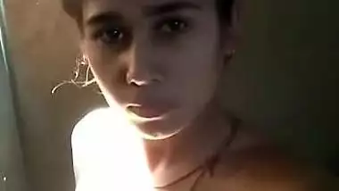 Cute Indian Hot Girl Record Nude Selfie For Boyfriend