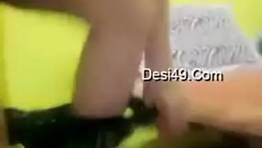 Fatty Desi teen is home alone so it's a good chance for sex show