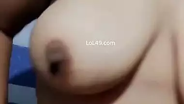 Big boobs horny wife nude selfie for ex-boyfriend